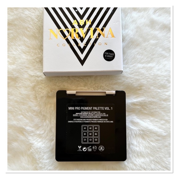 ANASTASIA BEVERLY HILLS Mini Norvina Pro Pigment Palette Vol 1 🆕 - Picture 7 of 9